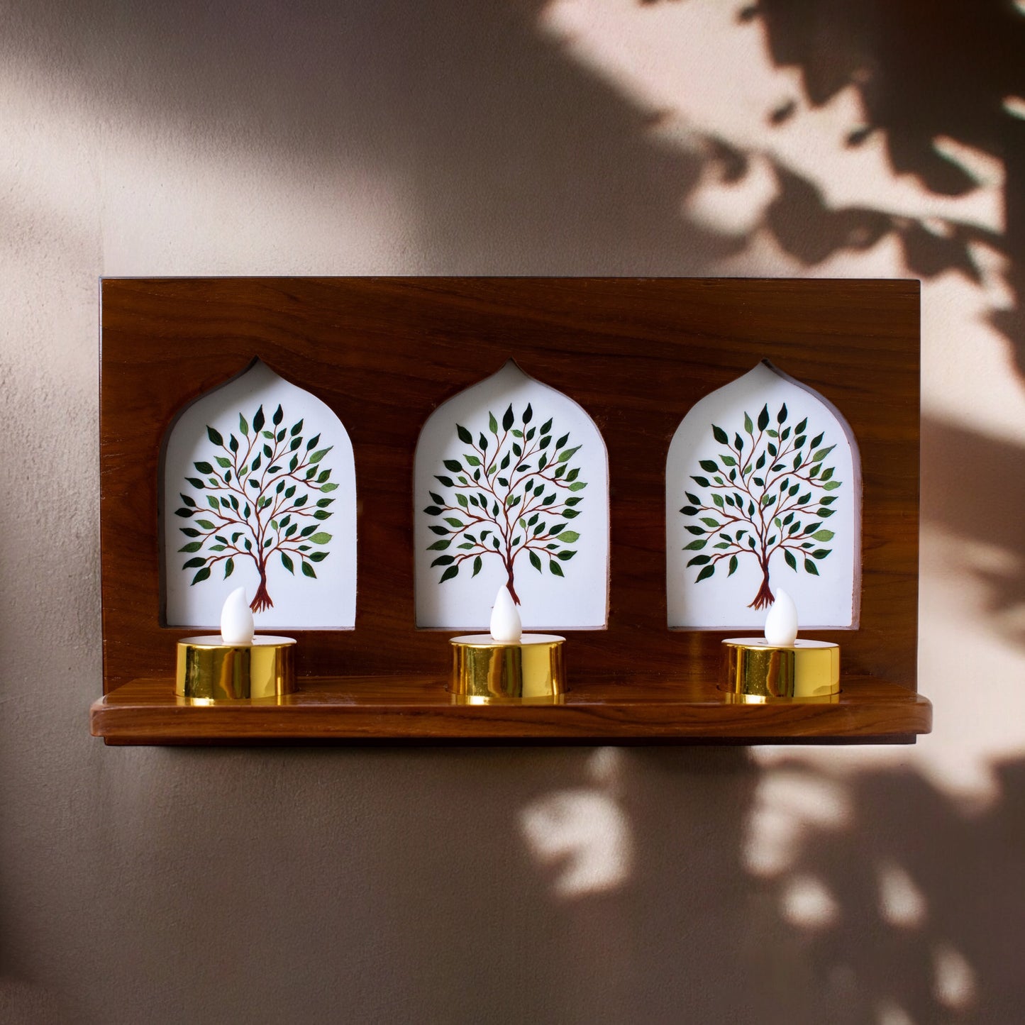 Candle holder | Triple Window | Jharokha Collection