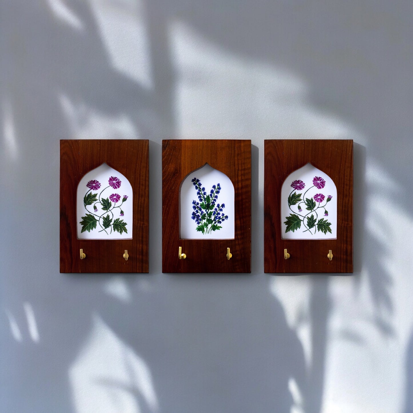 Set of 3 | Key holders | Single Window | Jharokha Collection