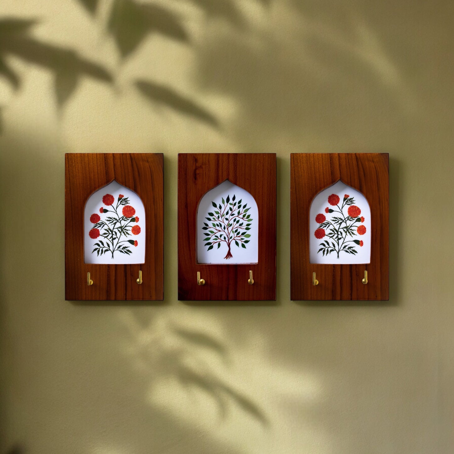 Set of 3 | Key holders | Single Window | Jharokha Collection