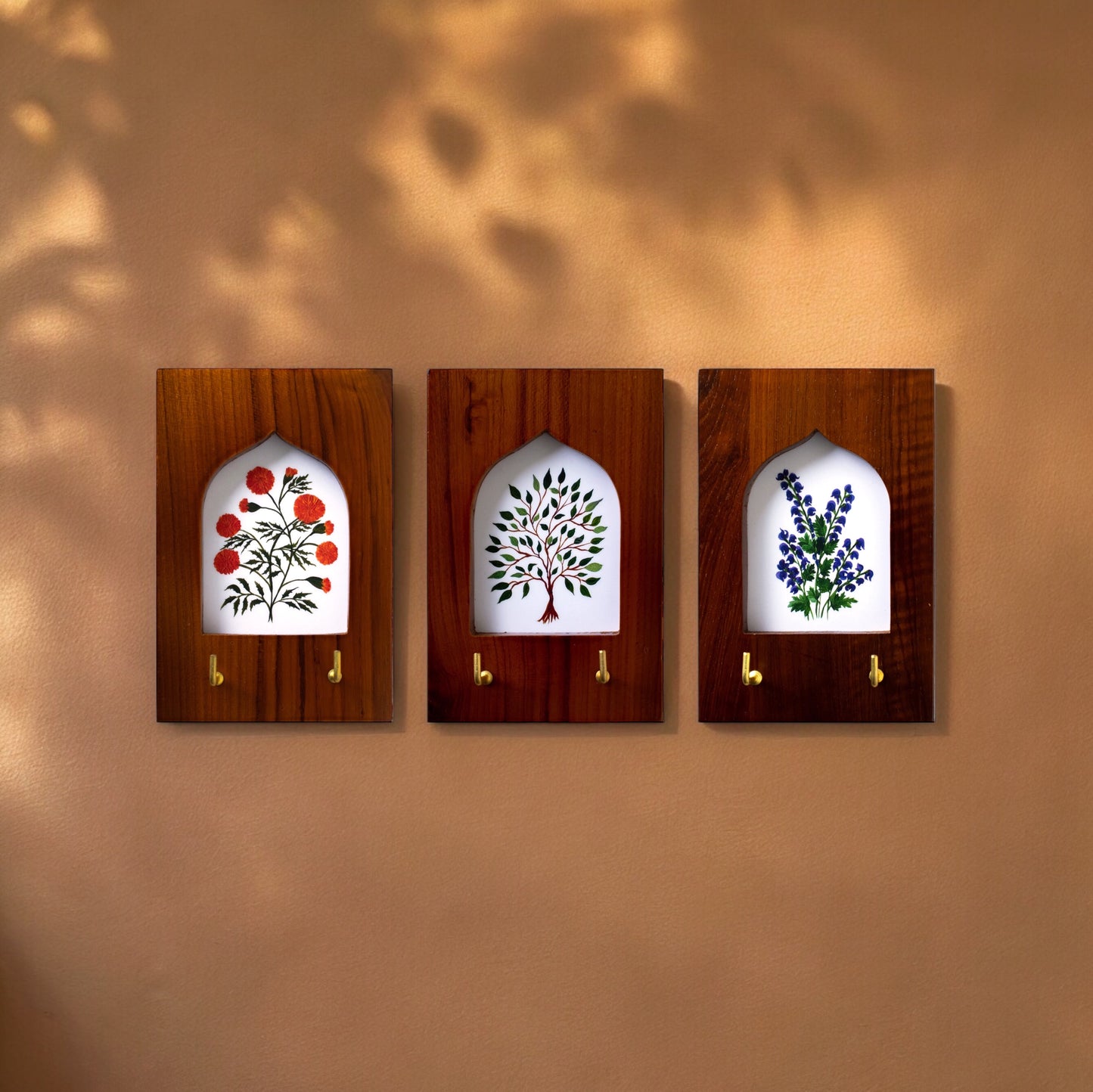 Set of 3 | Key holders | Single Window | Jharokha Collection