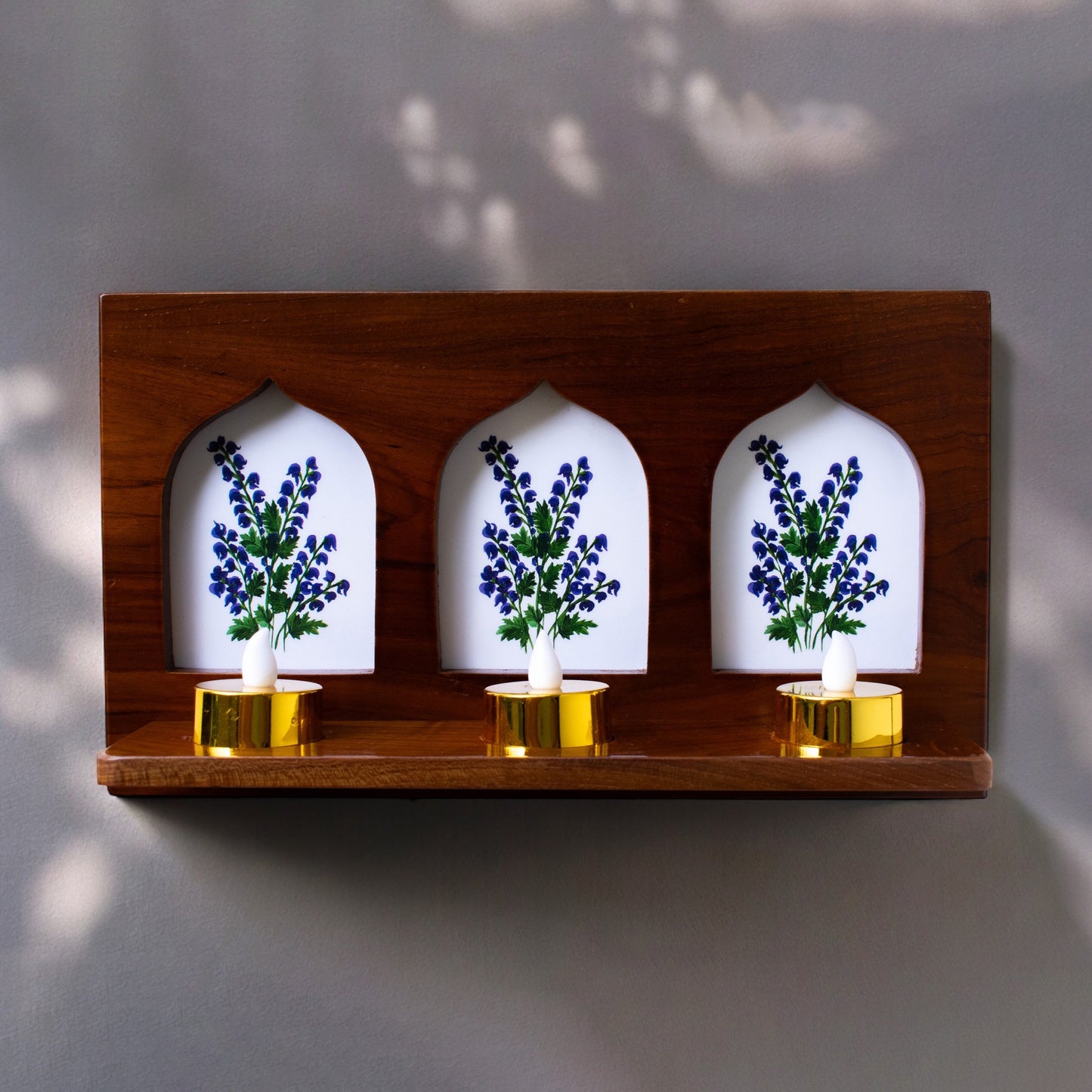 Candle holder | Triple Window | Jharokha Collection