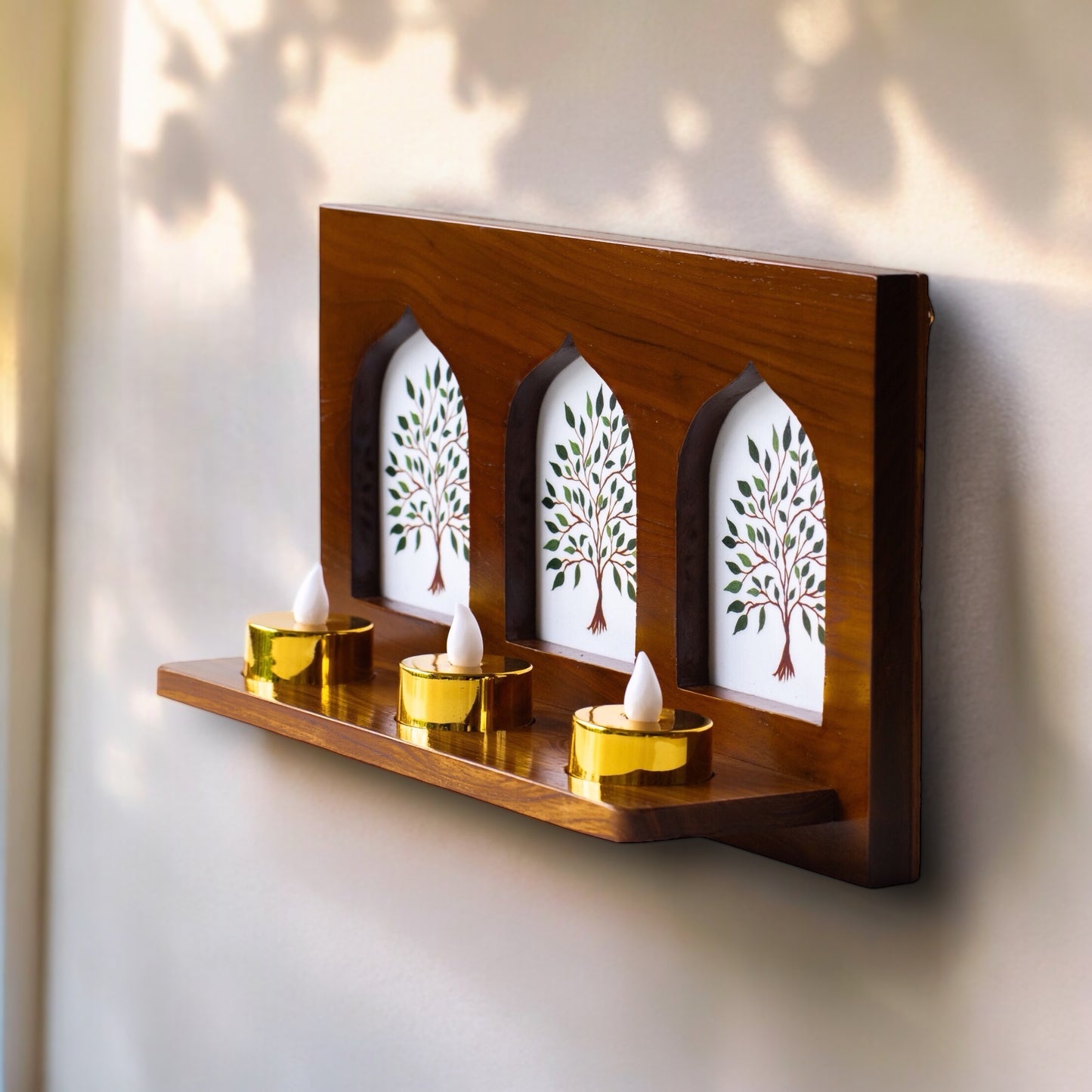 Candle holder | Triple Window | Jharokha Collection