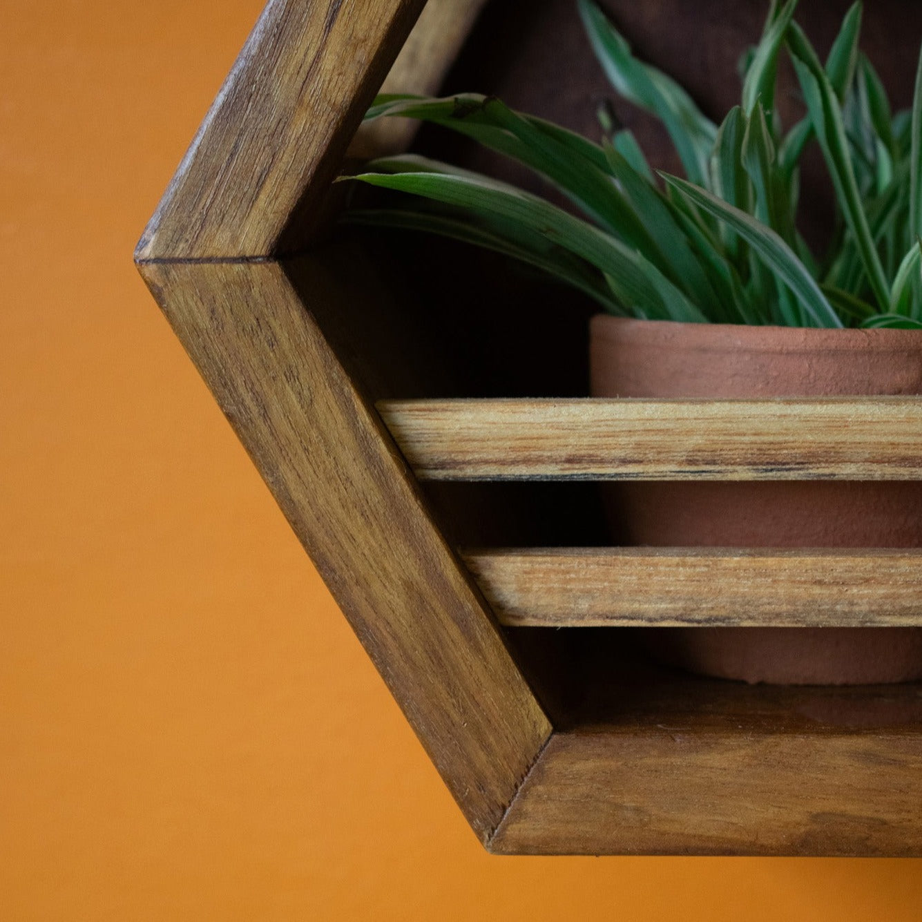Hexagonal Planter Holder | 8" Diameter