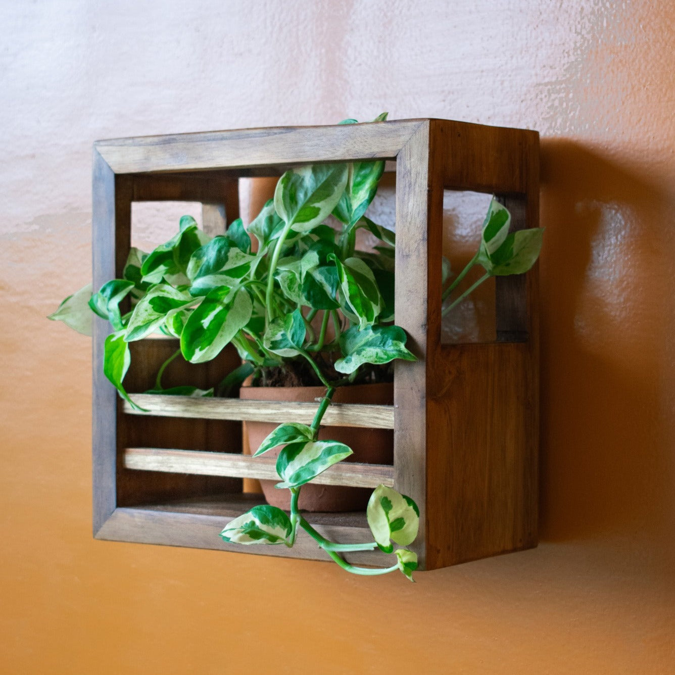Square Planter Holder | 9"x9"