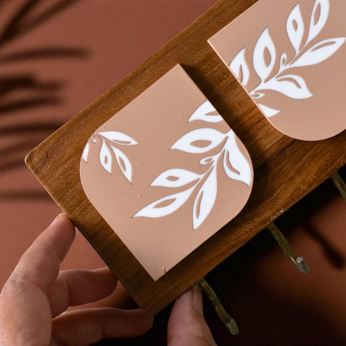 Key holder | Double | Zebrina Design | Foliage Collection