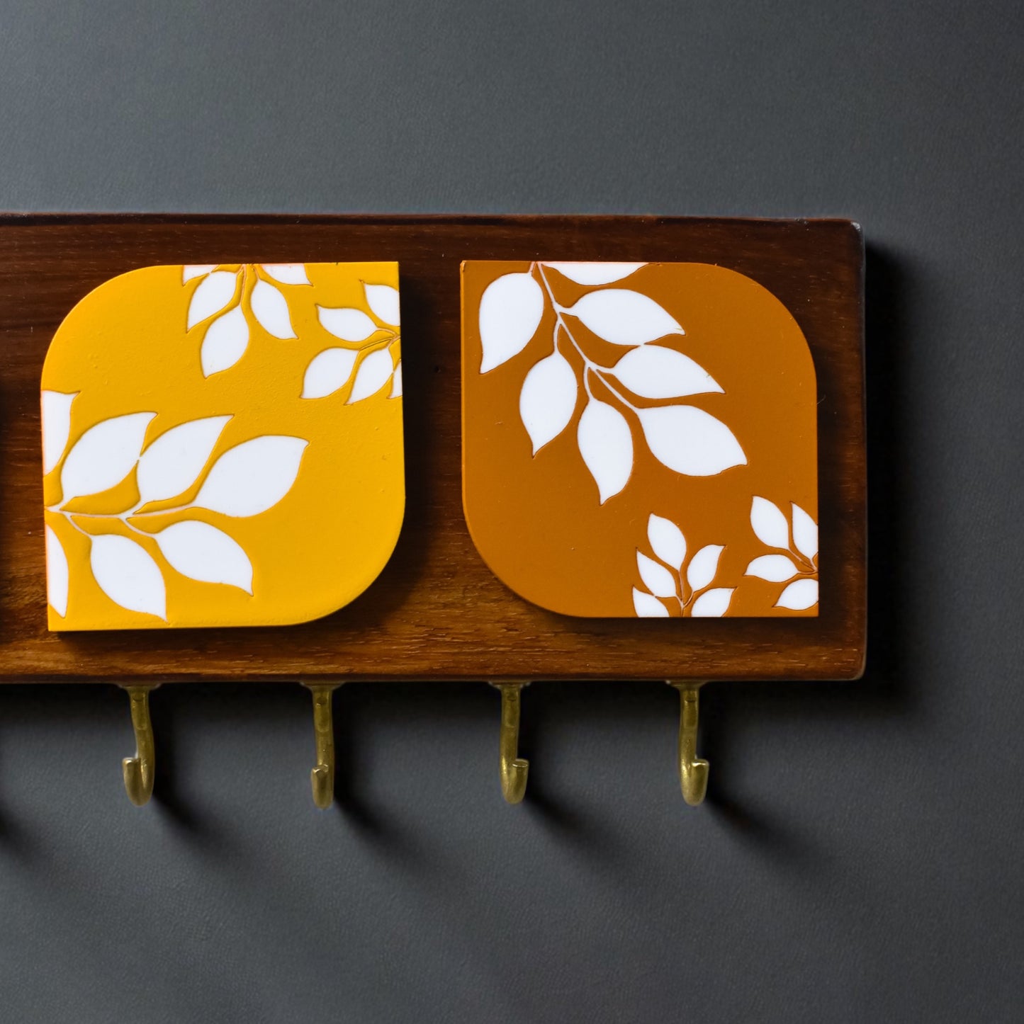 Key holder | Triple | Ficus Design | Foliage Collection