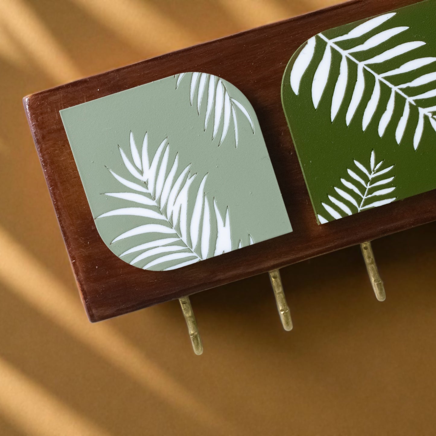 Key holder | Triple | Palm Design 2 | Foliage Collection