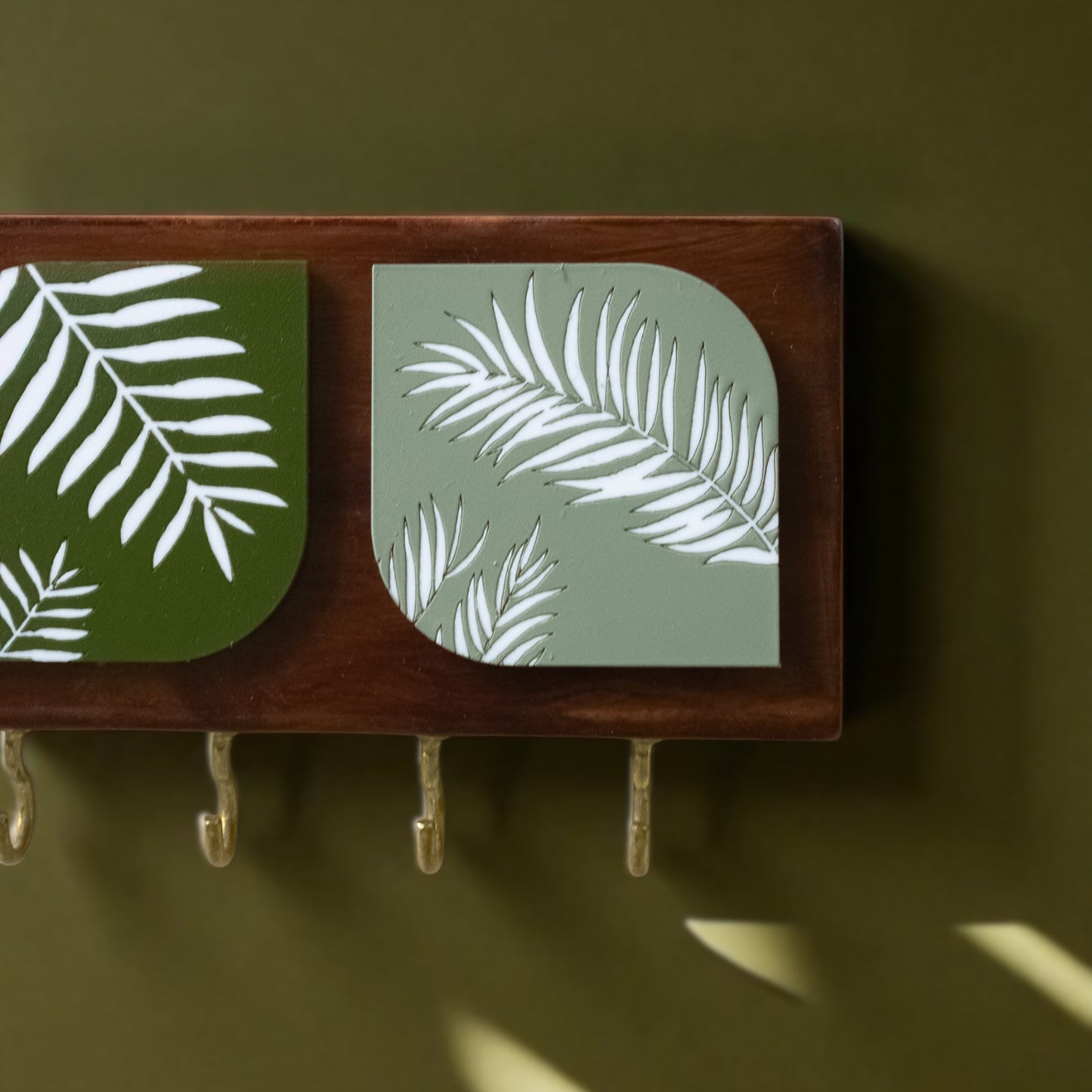 Key holder | Triple | Palm Design 2 | Foliage Collection