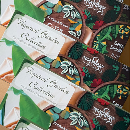 Tropical Garden Magnets | Set of 2
