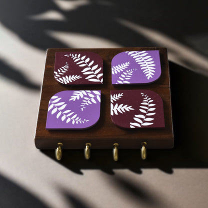 Key holder | Quad | Fern Design 1 | Foliage Collection