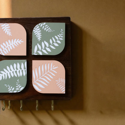 Key holder | Quad | Fern Design 2 | Foliage Collection