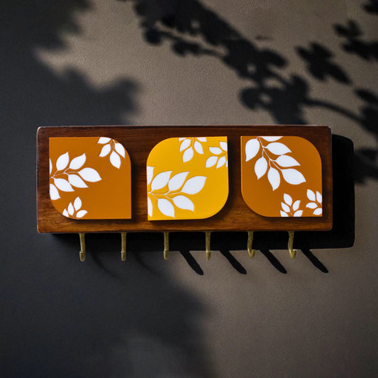 Key holder | Triple | Ficus Design | Foliage Collection