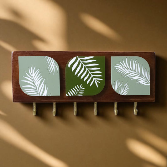 Key holder | Triple | Palm Design 2 | Foliage Collection
